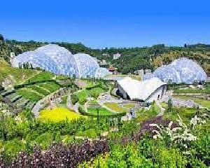 The Eden Project, an educational charity, connects us with each other and the 
living world, 
exploring how we can 
work towards a better future.