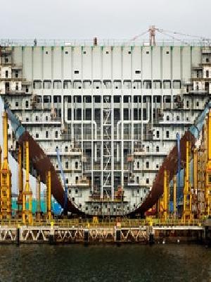 In pictures: building the world's largest container ship by @WiredUK